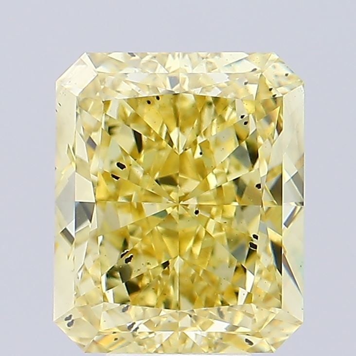 Loose Diamond - RADIANT 7.1ct Fancy Intense Yellow SI1: Loose Diamond - RADIANT 7.1ct Fancy Intense Yellow SI1 Source: This is a real non-mined Diamond that has been grown in a lab Shape: RADIANT Carats: 7.1 Color: Fancy Intense Yellow Certification: IGI V