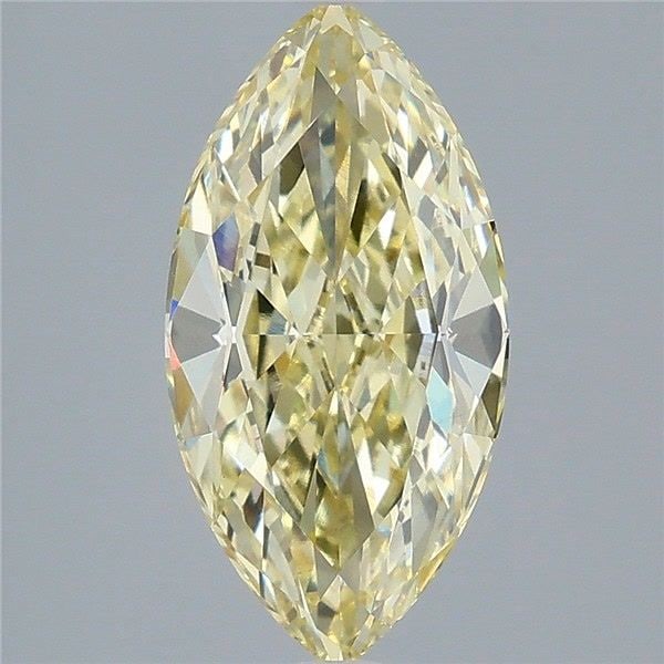 Loose Diamond - MARQUISE 3.08ct Fancy Intense Yellow VVS2: Loose Diamond - MARQUISE 3.08ct Fancy Intense Yellow VVS2 Source: This is a real non-mined Diamond that has been grown in a lab Shape: MARQUISE Carats: 3.08 Color: Fancy Intense Yellow Certification: 