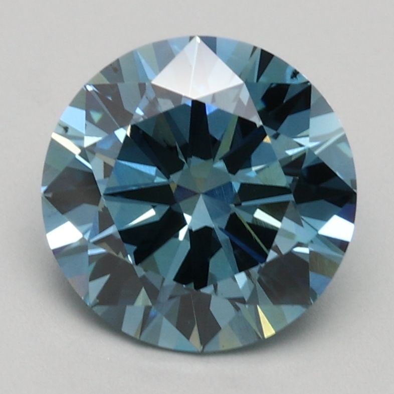 Loose Diamond - ROUND 1.56ct Fancy Intense Blue SI1 (1 of 1)