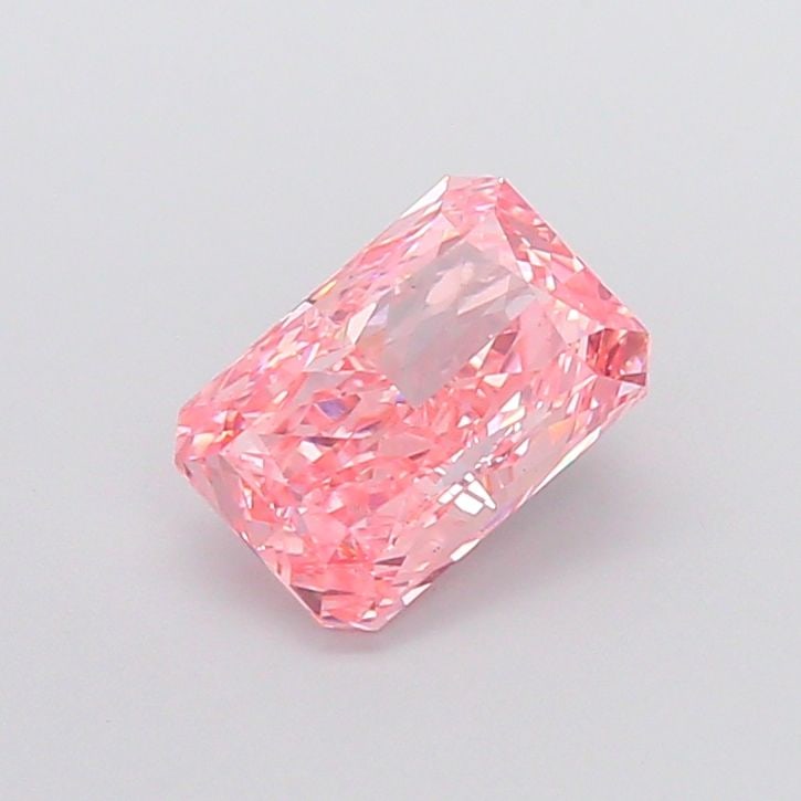 Loose Diamond - RADIANT 2.02ct Fancy Vivid Pink VS1: Loose Diamond - RADIANT 2.02ct Fancy Vivid Pink VS1 Source: This is a real non-mined Diamond that has been grown in a lab Shape: RADIANT Carats: 2.02 Color: Fancy Vivid Pink Certification: IGI Video: