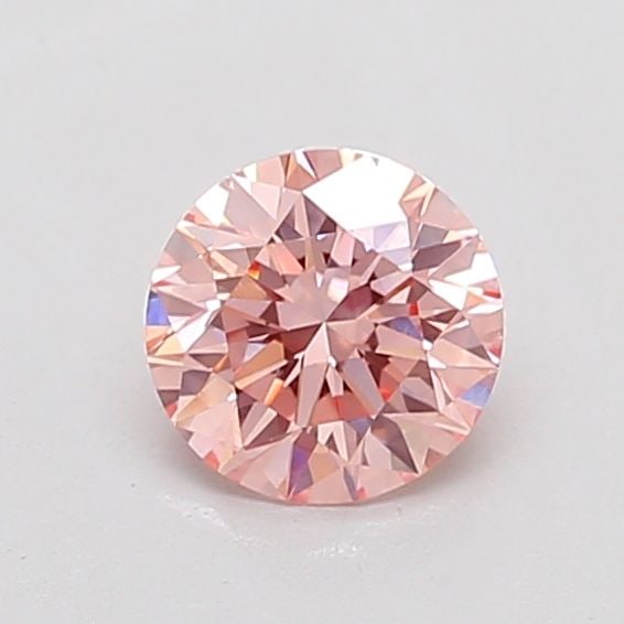 Loose Diamond - ROUND 0.62ct Fancy Vivid Pink VS2: Loose Diamond - ROUND 0.62ct Fancy Vivid Pink VS2 Source: This is a real non-mined Diamond that has been grown in a lab Shape: ROUND Carats: 0.62 Color: Fancy Vivid Pink Certification: NONE PLEASE