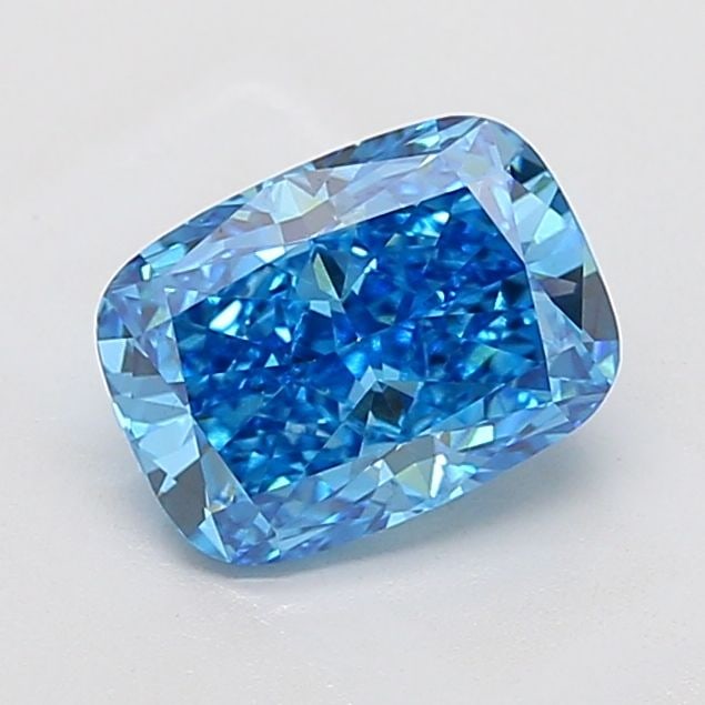 Loose Diamond - CUSHION MODIFIED 2.54ct Fancy Vivid Blue VS1: Loose Diamond - CUSHION MODIFIED 2.54ct Fancy Vivid Blue VS1 Source: This is a real non-mined Diamond that has been grown in a lab Shape: CUSHION MODIFIED Carats: 2.54 Color: Fancy Vivid Blue