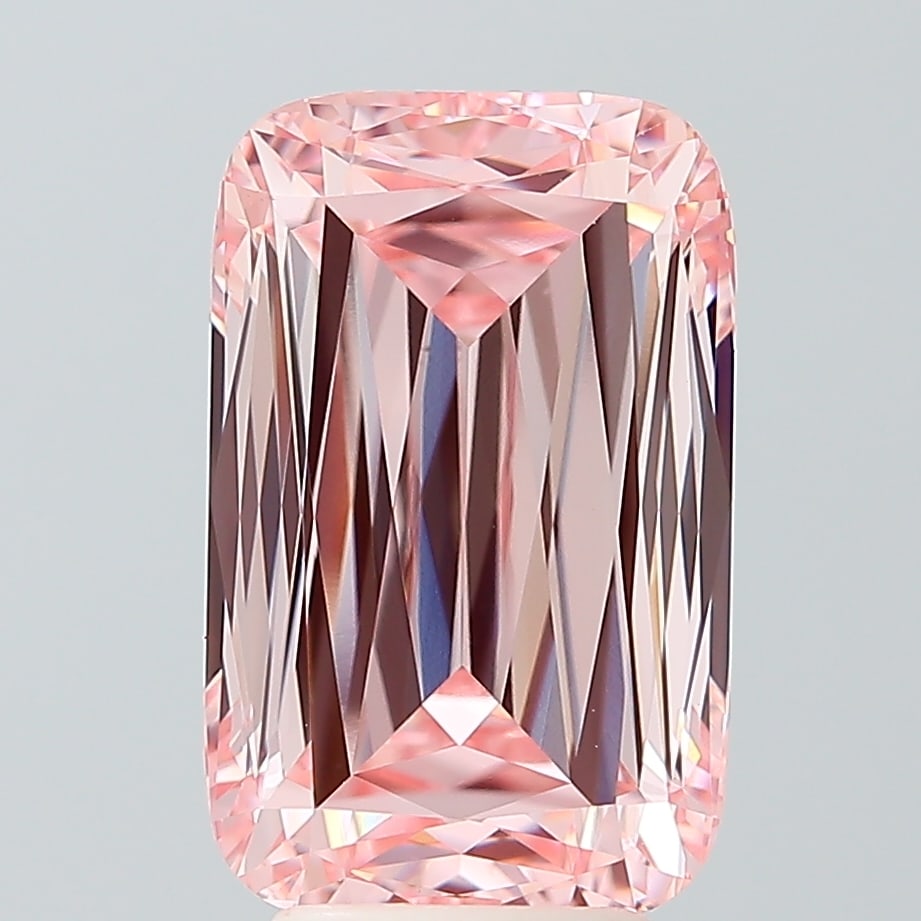 Loose Diamond - ASHOKA 5.07ct PINK VVS2: Loose Diamond - ASHOKA 5.07ct PINK VVS2 Source: This is a real non-mined Diamond that has been grown in a lab Shape: ASHOKA Carats: 5.07 Color: PINK Clarity: VVS2 Certification: IGI Condition: Pre-Own