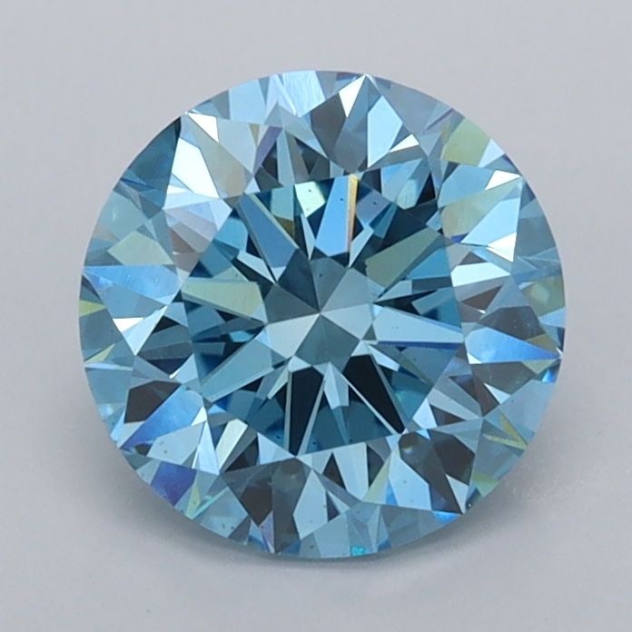 Ideal Loose Diamond - ROUND 1.5ct Fancy Vivid Blue VS1: Ideal Loose Diamond - ROUND 1.5ct Fancy Vivid Blue VS1 Source: This is a real non-mined Diamond that has been grown in a lab Shape: ROUND Carats: 1.5 Color: Fancy Vivid Blue Certification: IGI Video: