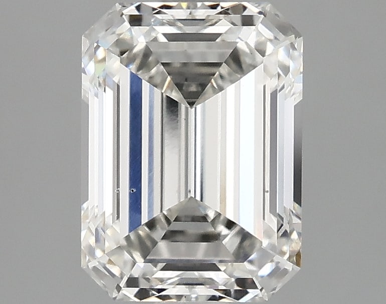 Loose Diamond - EMERALD 2.41ct F VS2: Loose Diamond - EMERALD 2.41ct F VS2 Source: This is a real non-mined Diamond that has been grown in a lab Shape: EMERALD Carats: 2.41 Color: F Clarity: VS2 Certification: IGI Condition: Pre-Owned PLE