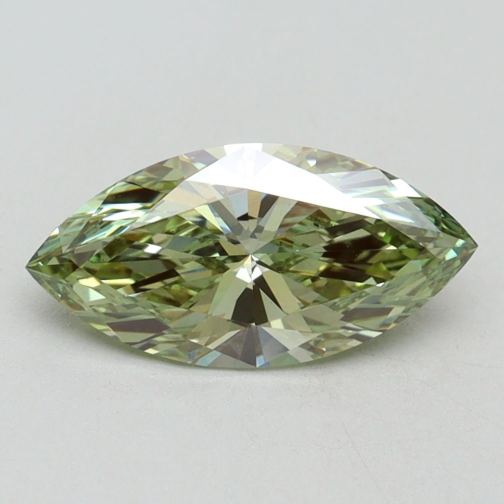 Loose Diamond - MARQUISE 1.5ct Fancy Intense Green VS1: Loose Diamond - MARQUISE 1.5ct Fancy Intense Green VS1 Source: This is a real non-mined Diamond that has been grown in a lab Shape: MARQUISE Carats: 1.5 Color: Fancy Intense Green Certification: IGI V
