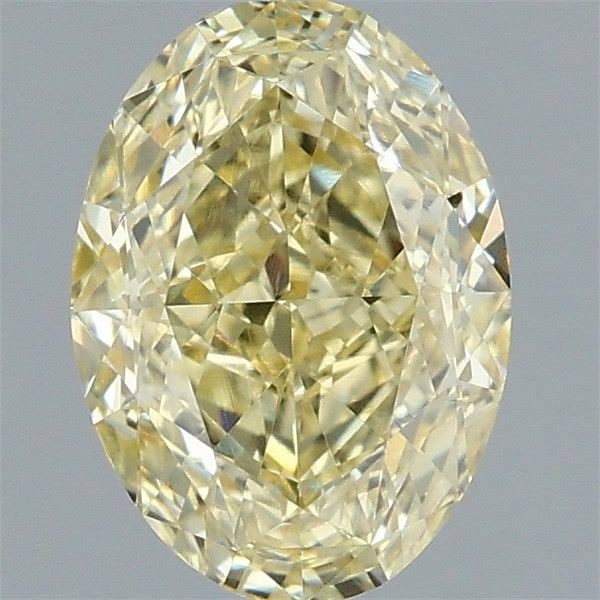 Loose Diamond - OVAL 2.09ct Fancy Intense Yellow VVS2: Loose Diamond - OVAL 2.09ct Fancy Intense Yellow VVS2 Source: This is a real non-mined Diamond that has been grown in a lab Shape: OVAL Carats: 2.09 Color: Fancy Intense Yellow Certification: IGI Vide
