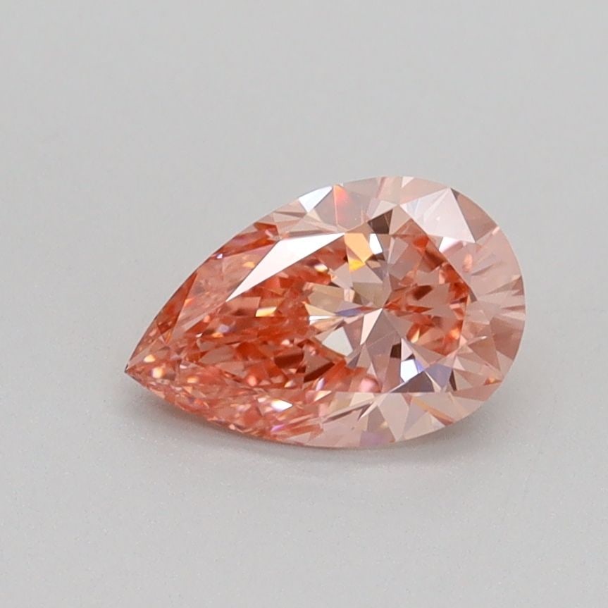 Loose Diamond - PEAR 0.73ct Fancy Vivid Pink VS1: Loose Diamond - PEAR 0.73ct Fancy Vivid Pink VS1 Source: This is a real non-mined Diamond that has been grown in a lab Shape: PEAR Carats: 0.73 Color: Fancy Vivid Pink Certification: IGI Video:
