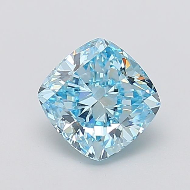 Loose Diamond - CUSHION MODIFIED 2.04ct Fancy Vivid Blue VVS2 (1 of 1)