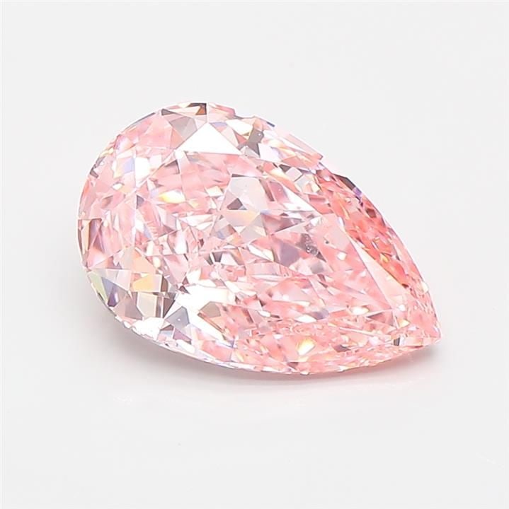 Loose Diamond - PEAR 1.89ct Fancy Intense Pink VS1: Loose Diamond - PEAR 1.89ct Fancy Intense Pink VS1 Source: This is a real non-mined Diamond that has been grown in a lab Shape: PEAR Carats: 1.89 Color: Fancy Intense Pink Certification: IGI Video: