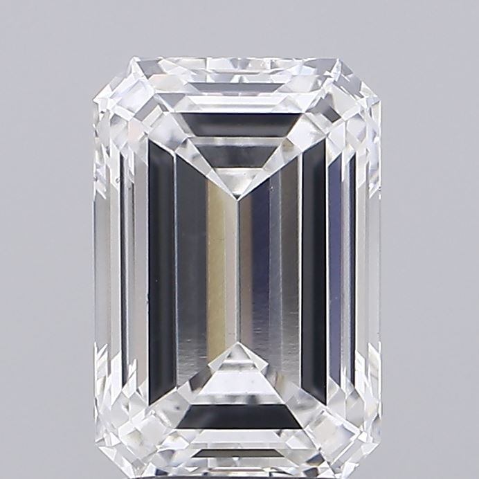 Loose Diamond - EMERALD 2.35ct E VS1: Loose Diamond - EMERALD 2.35ct E VS1 Source: This is a real non-mined Diamond that has been grown in a lab Shape: EMERALD Carats: 2.35 Color: E Clarity: VS1 Certification: IGI Condition: Pre-Owned PLE