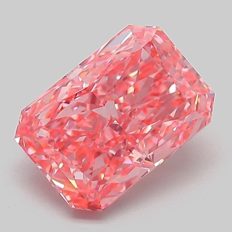 Loose Diamond - RADIANT 2.09ct Fancy Vivid Pink VVS2: Loose Diamond - RADIANT 2.09ct Fancy Vivid Pink VVS2 Source: This is a real non-mined Diamond that has been grown in a lab Shape: RADIANT Carats: 2.09 Color: Fancy Vivid Pink Certification: IGI