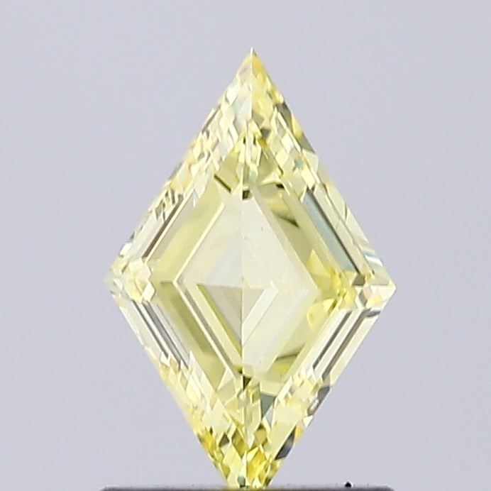 Loose Diamond - LOZENGE 0.71ct Fancy Intense Yellow VS1: Loose Diamond - LOZENGE 0.71ct Fancy Intense Yellow VS1 Source: This is a real non-mined Diamond that has been grown in a lab Shape: LOZENGE Carats: 0.71 Color: Fancy Intense Yellow Certification: IGI