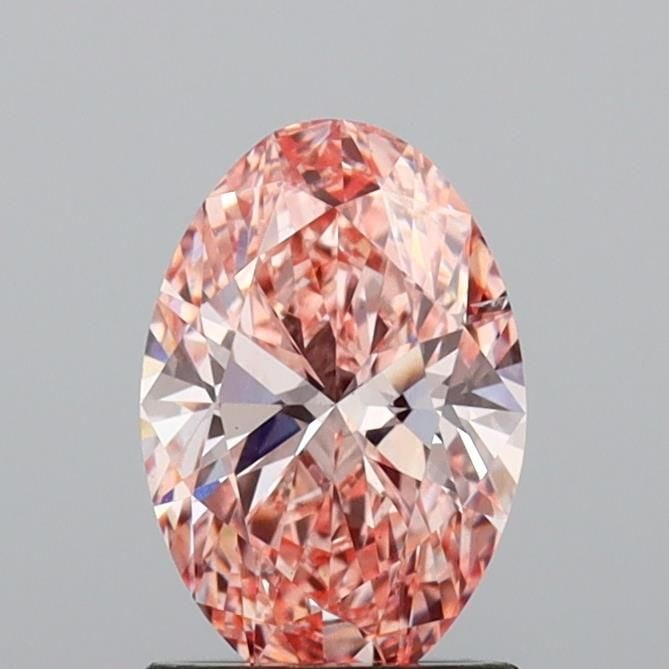Loose Diamond - OVAL 1.35ct Fancy Intense Pink VS2: Loose Diamond - OVAL 1.35ct Fancy Intense Pink VS2 Source: This is a real non-mined Diamond that has been grown in a lab Shape: OVAL Carats: 1.35 Color: Fancy Intense Pink Certification: IGI PLEASE NO