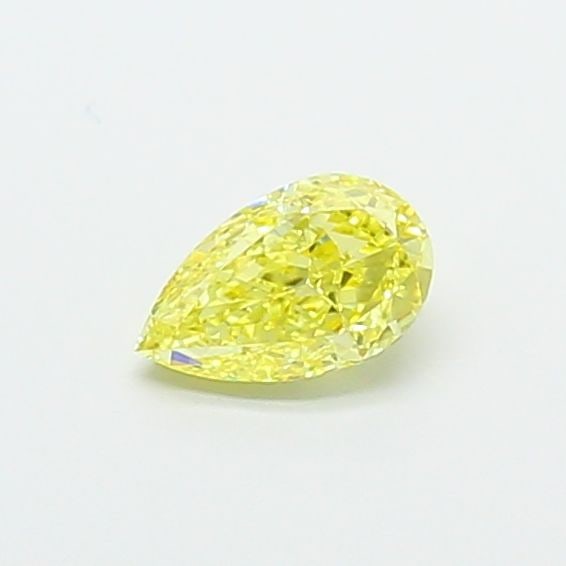 Loose Diamond - PEAR 0.8ct Fancy Vivid Yellow VVS2: Loose Diamond - PEAR 0.8ct Fancy Vivid Yellow VVS2 Source: This is a real non-mined Diamond that has been grown in a lab Shape: PEAR Carats: 0.8 Color: Fancy Vivid Yellow Certification: IGI Video: