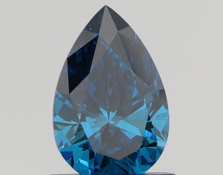 Loose Diamond - PEAR 0.93ct Fancy Blue VS1: Loose Diamond - PEAR 0.93ct Fancy Blue VS1 Source: This is a real non-mined Diamond that has been grown in a lab Shape: PEAR Carats: 0.93 Color: Fancy Blue Certification: NONE Video: