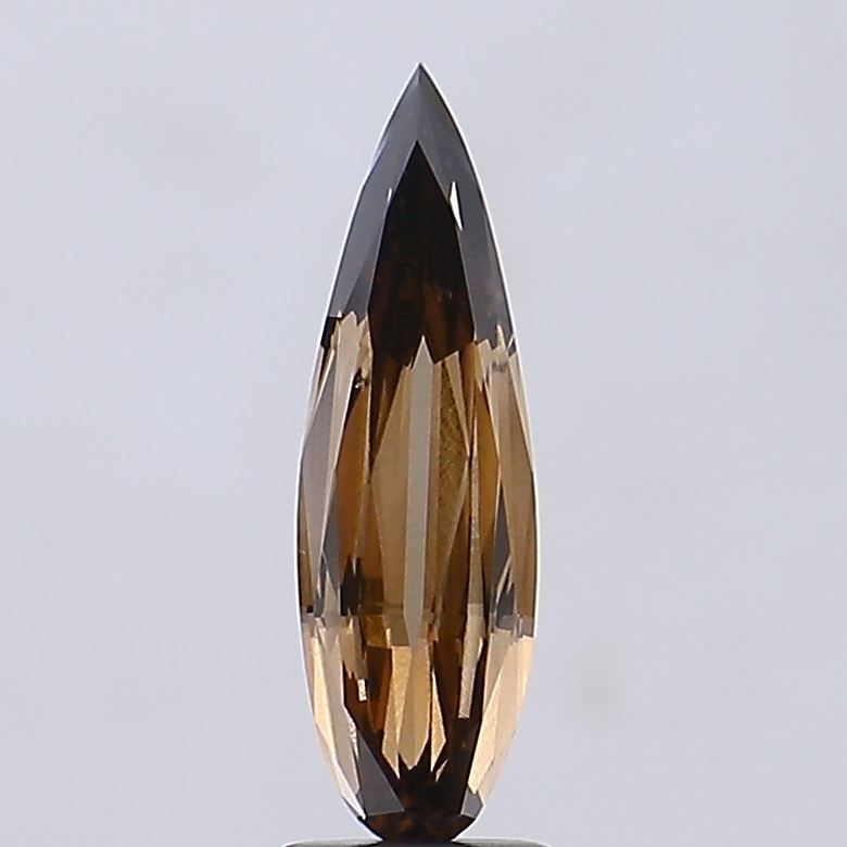 Loose Diamond - PEAR 1.97ct Fancy Brown VS2: Loose Diamond - PEAR 1.97ct Fancy Brown VS2 Source: This is a real non-mined Diamond that has been grown in a lab Shape: PEAR Carats: 1.97 Color: Fancy Brown Certification: IGI Video: Video Link