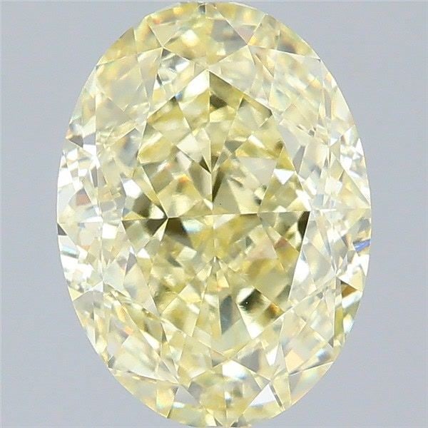 Loose Diamond - OVAL 3.1ct Fancy Yellow VVS2: Loose Diamond - OVAL 3.1ct Fancy Yellow VVS2 Source: This is a real non-mined Diamond that has been grown in a lab Shape: OVAL Carats: 3.1 Color: Fancy Yellow Certification: IGI Video: