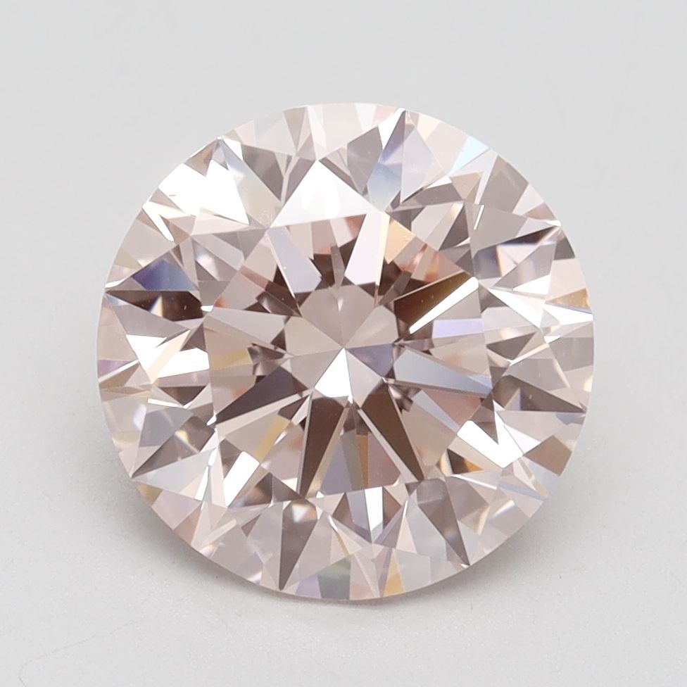 Loose Diamond - ROUND 3.29ct Fancy Intense Pink VS1: Loose Diamond - ROUND 3.29ct Fancy Intense Pink VS1 Source: This is a real non-mined Diamond that has been grown in a lab Shape: ROUND Carats: 3.29 Color: Fancy Intense Pink Certification: IGI Video: