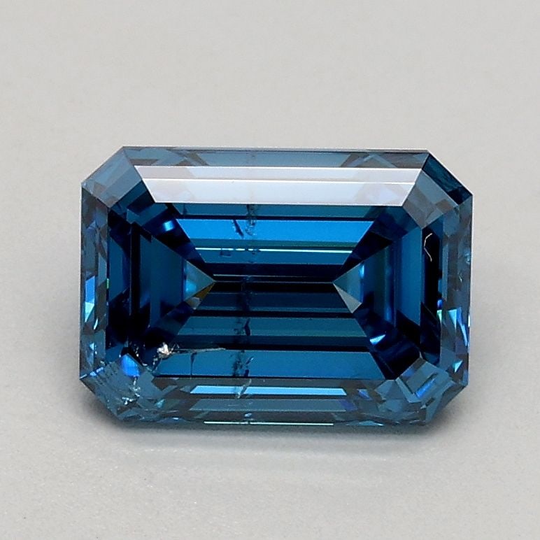 Loose Diamond - EMERALD 1.01ct Fancy Intense Blue SI2: Loose Diamond - EMERALD 1.01ct Fancy Intense Blue SI2 Source: This is a real non-mined Diamond that has been grown in a lab Shape: EMERALD Carats: 1.01 Color: Fancy Intense Blue Certification: IGI Vid