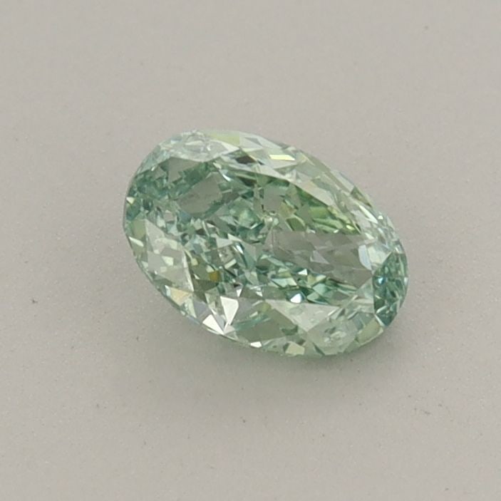 Loose Diamond - OVAL 0.45ct Fancy Vivid Green VS1: Loose Diamond - OVAL 0.45ct Fancy Vivid Green VS1 Source: This is a real non-mined Diamond that has been grown in a lab Shape: OVAL Carats: 0.45 Color: Fancy Vivid Green Certification: IGI Video: