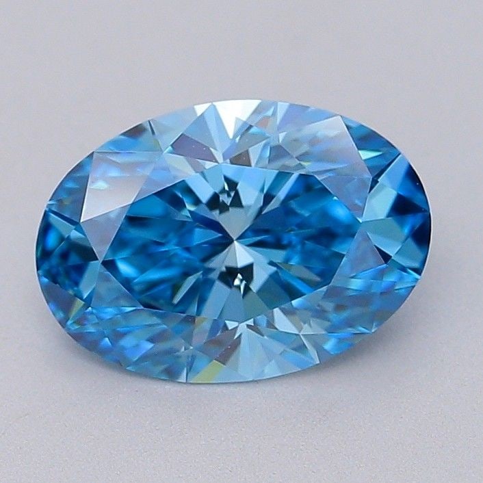 Loose Diamond - OVAL 1.57ct Fancy Vivid Blue VVS2: Loose Diamond - OVAL 1.57ct Fancy Vivid Blue VVS2 Source: This is a real non-mined Diamond that has been grown in a lab Shape: OVAL Carats: 1.57 Color: Fancy Vivid Blue Certification: IGI Video: