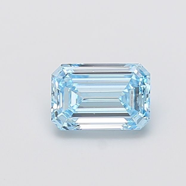 Loose Diamond - EMERALD 1.02ct Fancy Intense Blue VS1: Loose Diamond - EMERALD 1.02ct Fancy Intense Blue VS1 Source: This is a real non-mined Diamond that has been grown in a lab Shape: EMERALD Carats: 1.02 Color: Fancy Intense Blue Certification: IGI PLE