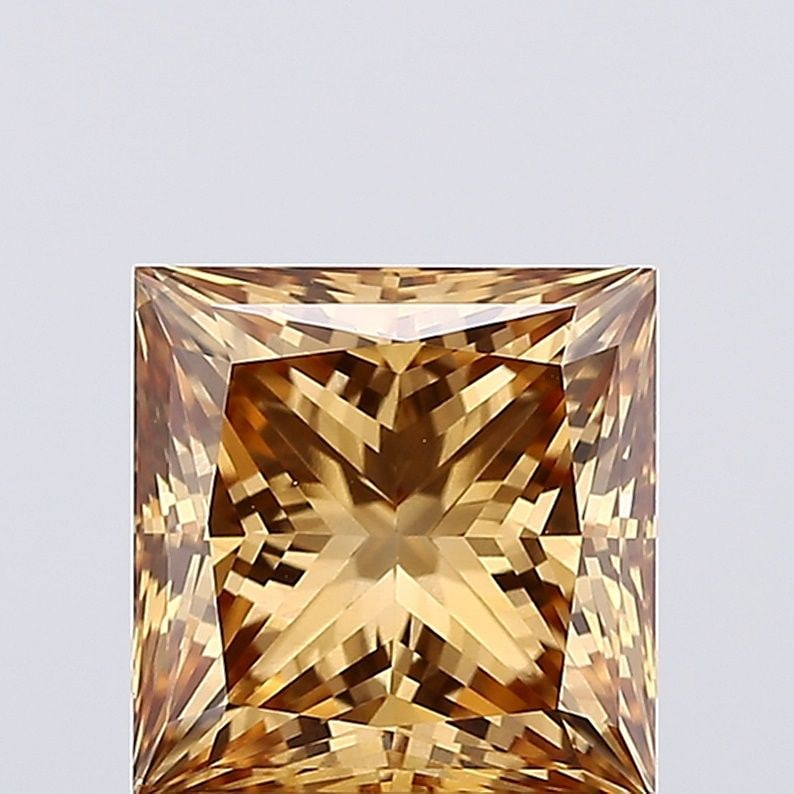 Loose Diamond - PRINCESS 2.1ct Champagne VS1 (1 of 1)