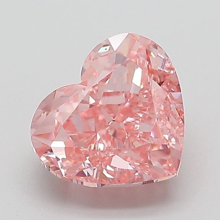 Loose Diamond - HEART 2.08ct Fancy Vivid Pink VVS2: Loose Diamond - HEART 2.08ct Fancy Vivid Pink VVS2 Source: This is a real non-mined Diamond that has been grown in a lab Shape: HEART Carats: 2.08 Color: Fancy Vivid Pink Certification: IGI Video: