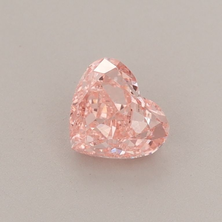 Loose Diamond - HEART 0.54ct Fancy Vivid Pink VS2: Loose Diamond - HEART 0.54ct Fancy Vivid Pink VS2 Source: This is a real non-mined Diamond that has been grown in a lab Shape: HEART Carats: 0.54 Color: Fancy Vivid Pink Certification: IGI Video: