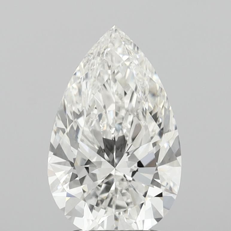 Loose Diamond - PEAR 2.59ct F VS1: Loose Diamond - PEAR 2.59ct F VS1 Source: This is a real non-mined Diamond that has been grown in a lab Shape: PEAR Carats: 2.59 Color: F Clarity: VS1 Certification: IGI Condition: Pre-Owned PLEASE NO