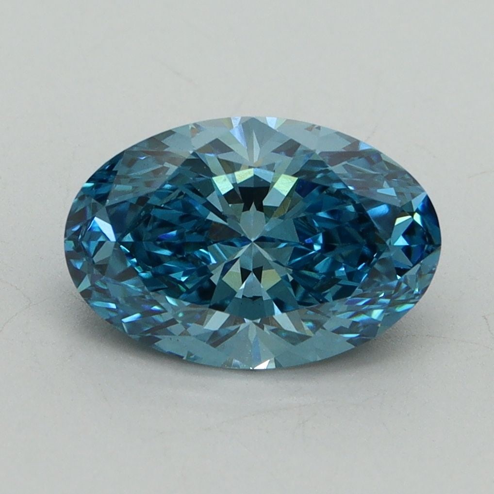 Loose Diamond - OVAL 2.01ct Fancy Vivid Blue VS1: Loose Diamond - OVAL 2.01ct Fancy Vivid Blue VS1 Source: This is a real non-mined Diamond that has been grown in a lab Shape: OVAL Carats: 2.01 Color: Fancy Vivid Blue Certification: IGI Video:
