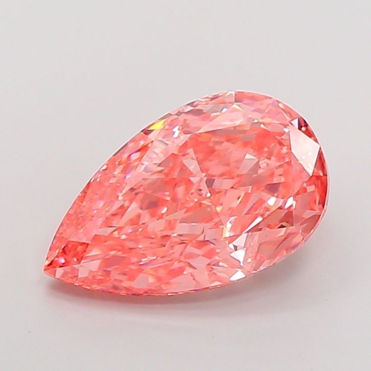 Loose Diamond - PEAR 7.02ct Fancy Vivid Pink VS1: Loose Diamond - PEAR 7.02ct Fancy Vivid Pink VS1 Source: This is a real non-mined Diamond that has been grown in a lab Shape: PEAR Carats: 7.02 Color: Fancy Vivid Pink Certification: IGI Video: