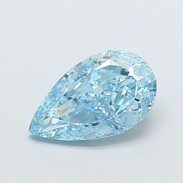 Loose Diamond - PEAR 1.28ct Fancy Vivid Blue VVS2: Loose Diamond - PEAR 1.28ct Fancy Vivid Blue VVS2 Source: This is a real non-mined Diamond that has been grown in a lab Shape: PEAR Carats: 1.28 Color: Fancy Vivid Blue Certification: IGI Video:
