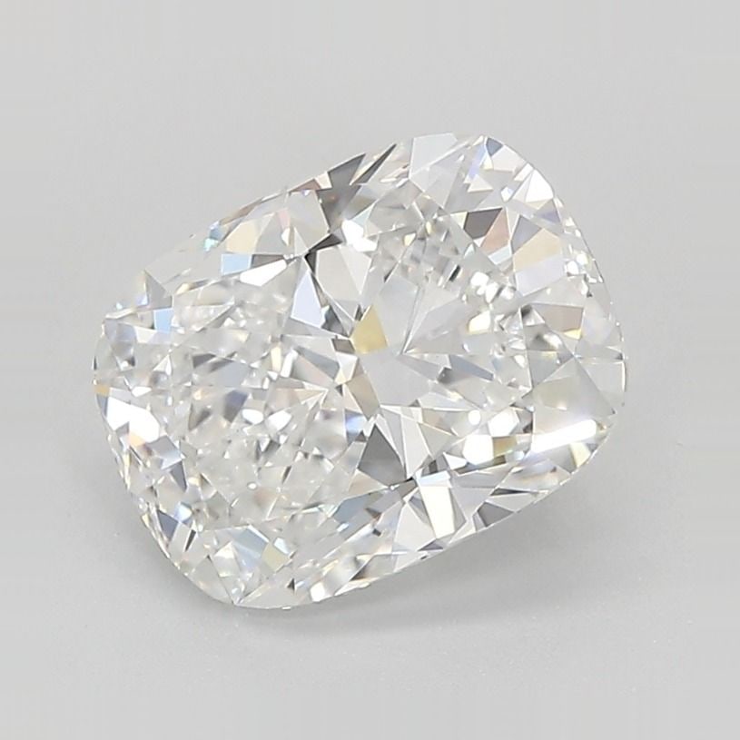 Loose Diamond - CUSHION MODIFIED 2.52ct E VVS2: Loose Diamond - CUSHION MODIFIED 2.52ct E VVS2 Source: This is a real non-mined Diamond that has been grown in a lab Shape: CUSHION MODIFIED Carats: 2.52 Color: E Clarity: VVS2 Certification: IGI Vide