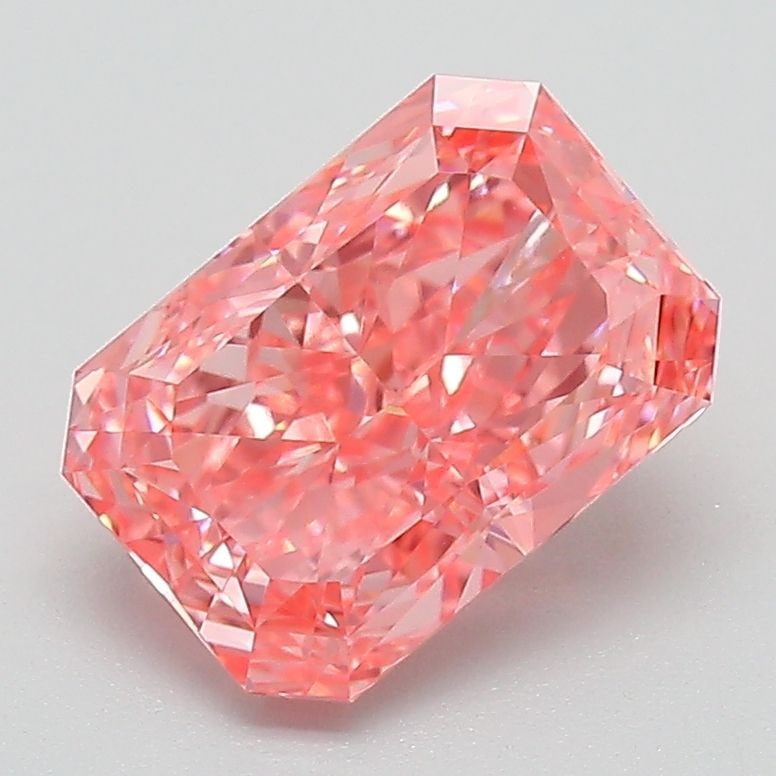 Loose Diamond - RADIANT 2.04ct Fancy Vivid Pink VVS2: Loose Diamond - RADIANT 2.04ct Fancy Vivid Pink VVS2 Source: This is a real non-mined Diamond that has been grown in a lab Shape: RADIANT Carats: 2.04 Color: Fancy Vivid Pink Certification: IGI PLEASE