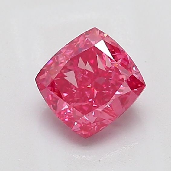 Loose Diamond - CUSHION MODIFIED 1.59ct Fancy Vivid Pink VVS2: Loose Diamond - CUSHION MODIFIED 1.59ct Fancy Vivid Pink VVS2 Source: This is a real non-mined Diamond that has been grown in a lab Shape: CUSHION MODIFIED Carats: 1.59 Color: Fancy Vivid Pink Certifi