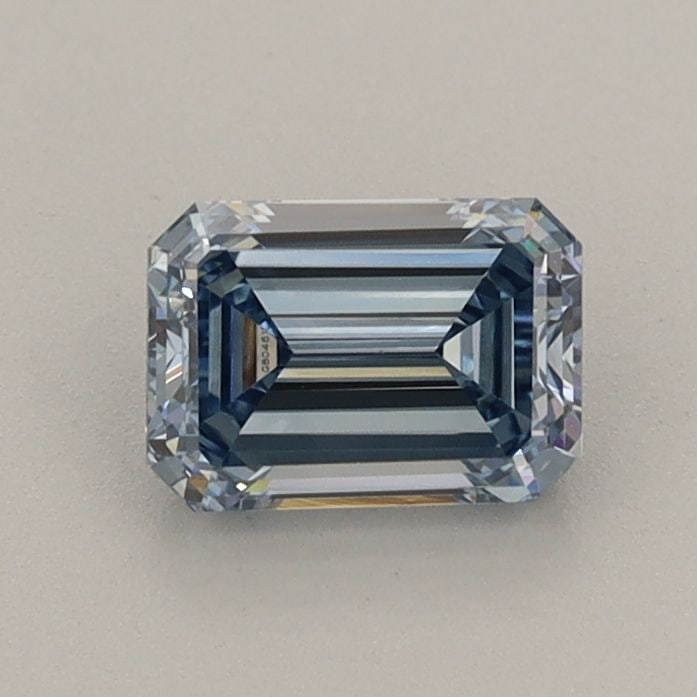 Loose Diamond - EMERALD 0.79ct Fancy Intense Blue VS1: Loose Diamond - EMERALD 0.79ct Fancy Intense Blue VS1 Source: This is a real non-mined Diamond that has been grown in a lab Shape: EMERALD Carats: 0.79 Color: Fancy Intense Blue Certification: IGI Vid
