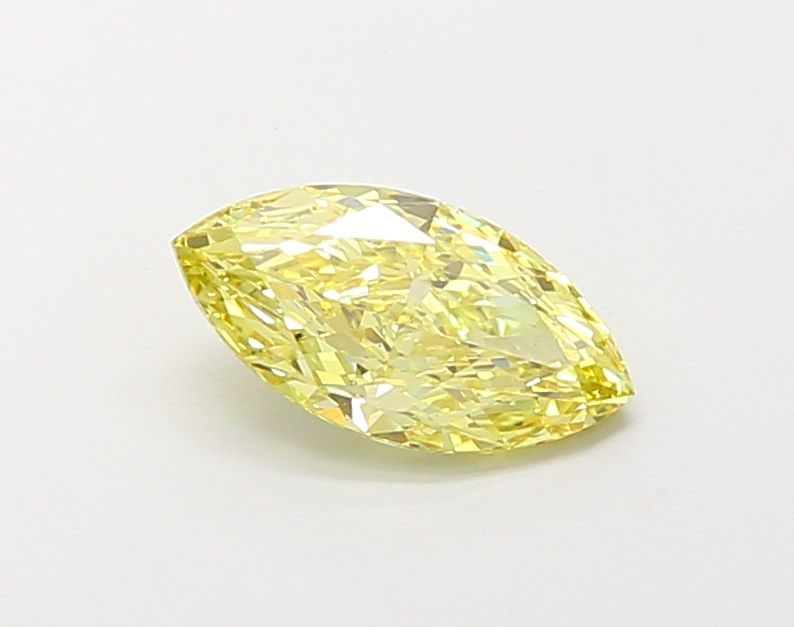 Loose Diamond - MARQUISE 1.28ct Fancy Vivid Yellow VS2: Loose Diamond - MARQUISE 1.28ct Fancy Vivid Yellow VS2 Source: This is a real non-mined Diamond that has been grown in a lab Shape: MARQUISE Carats: 1.28 Color: Fancy Vivid Yellow Certification: IGI V