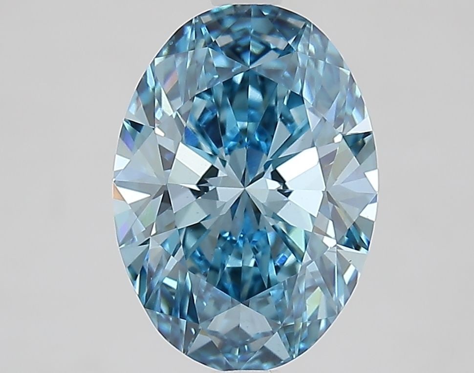 Loose Diamond - OVAL 2.7ct Fancy Vivid Blue VS1: Loose Diamond - OVAL 2.7ct Fancy Vivid Blue VS1 Source: This is a real non-mined Diamond that has been grown in a lab Shape: OVAL Carats: 2.7 Color: Fancy Vivid Blue Certification: IGI Video: Video