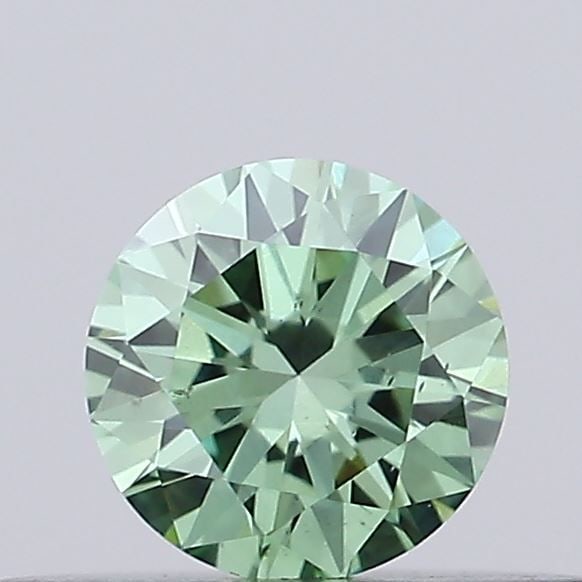 Loose Diamond - ROUND 0.23ct Fancy Vivid Green VS1: Loose Diamond - ROUND 0.23ct Fancy Vivid Green VS1 Source: This is a real non-mined Diamond that has been grown in a lab Shape: ROUND Carats: 0.23 Color: Fancy Vivid Green Certification: IGI Video: