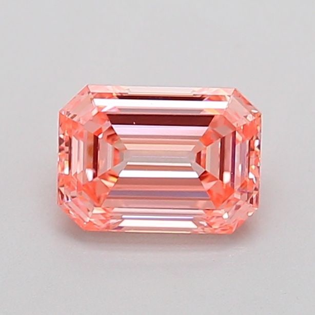 Loose Diamond - EMERALD 0.94ct Fancy Vivid Pink VVS2: Loose Diamond - EMERALD 0.94ct Fancy Vivid Pink VVS2 Source: This is a real non-mined Diamond that has been grown in a lab Shape: EMERALD Carats: 0.94 Color: Fancy Vivid Pink Certification: IGI Video: