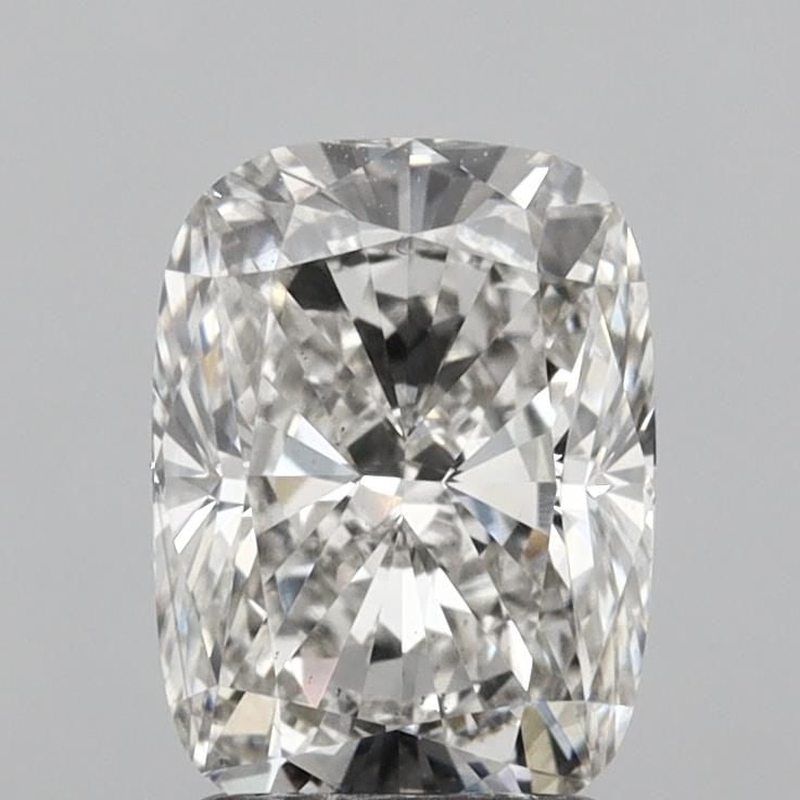 Loose Diamond - CUSHION MODIFIED 2.08ct H VS1: Loose Diamond - CUSHION MODIFIED 2.08ct H VS1 Source: This is a real non-mined Diamond that has been grown in a lab Shape: CUSHION MODIFIED Carats: 2.08 Color: H Clarity: VS1 Certification: IGI Video: