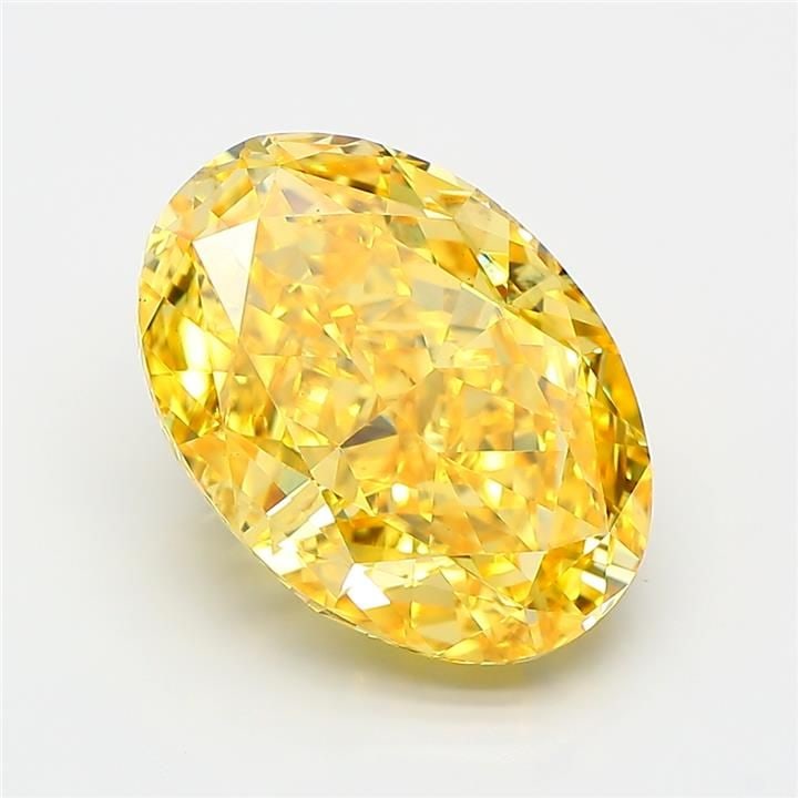 Loose Diamond - OVAL 5.19ct Fancy Vivid Yellow VS1: Loose Diamond - OVAL 5.19ct Fancy Vivid Yellow VS1 Source: This is a real non-mined Diamond that has been grown in a lab Shape: OVAL Carats: 5.19 Color: Fancy Vivid Yellow Certification: IGI Video: