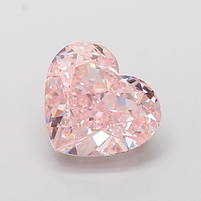 Loose Diamond - HEART 3.02ct Fancy Vivid Pink VS1: Loose Diamond - HEART 3.02ct Fancy Vivid Pink VS1 Source: This is a real non-mined Diamond that has been grown in a lab Shape: HEART Carats: 3.02 Color: Fancy Vivid Pink Certification: IGI Video:
