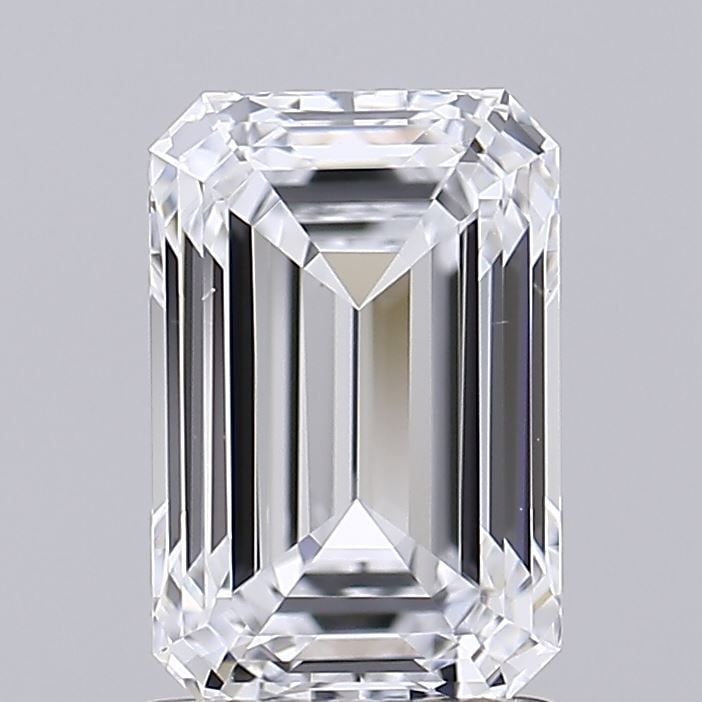Loose Diamond - EMERALD 1.5ct D VS1: Loose Diamond - EMERALD 1.5ct D VS1 Source: This is a real non-mined Diamond that has been grown in a lab Shape: EMERALD Carats: 1.5 Color: D Clarity: VS1 Certification: IGI Video: