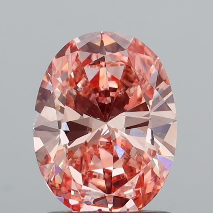 Loose Diamond - OVAL 1.11ct Fancy Intense Pink VS2: Loose Diamond - OVAL 1.11ct Fancy Intense Pink VS2 Source: This is a real non-mined Diamond that has been grown in a lab Shape: OVAL Carats: 1.11 Color: Fancy Intense Pink Certification: IGI Video: