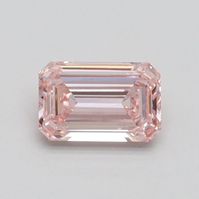 Loose Diamond - EMERALD 0.5ct Fancy Pink VS2: Loose Diamond - EMERALD 0.5ct Fancy Pink VS2 Source: This is a real non-mined Diamond that has been grown in a lab Shape: EMERALD Carats: 0.5 Color: Fancy Pink Certification: IGI Video:
