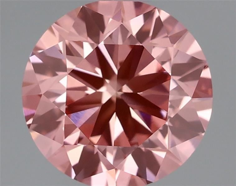 Loose Diamond - ROUND 0.83ct Fancy Vivid Pink VS1: Loose Diamond - ROUND 0.83ct Fancy Vivid Pink VS1 Source: This is a real non-mined Diamond that has been grown in a lab Shape: ROUND Carats: 0.83 Color: Fancy Vivid Pink Certification: IGI Video: