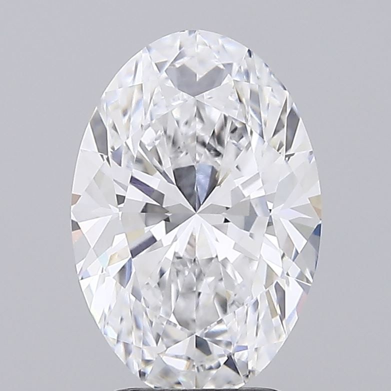 Loose Diamond - OVAL 2.73ct D VVS2: Loose Diamond - OVAL 2.73ct D VVS2 Source: This is a real non-mined Diamond that has been grown in a lab Shape: OVAL Carats: 2.73 Color: D Clarity: VVS2 Certification: IGI Video: